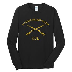 Us Sharpshooter BerdanS Civil War Elite Tall Long Sleeve T-Shirt