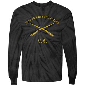 Us Sharpshooter BerdanS Civil War Elite Tie-Dye Long Sleeve Shirt