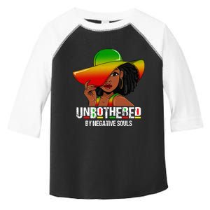 Unbothered Sassy Black Queen African American Ladies Toddler Fine Jersey T-Shirt