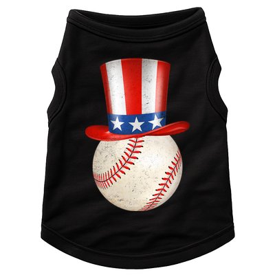 Uncle Sam Baseball Doggie Tank