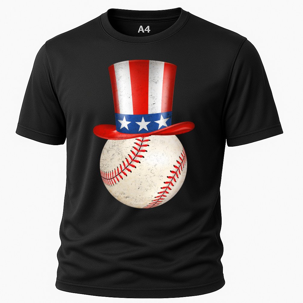 Uncle Sam Baseball Cooling Performance Crew T-Shirt