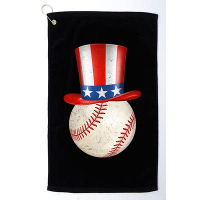 Uncle Sam Baseball Golf Towel