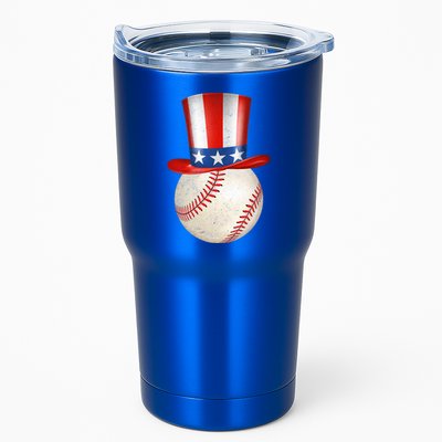 Uncle Sam Baseball Tumbler