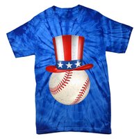 Uncle Sam Baseball Tie-Dye T-Shirt