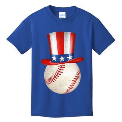 Uncle Sam Baseball Kids T-Shirt