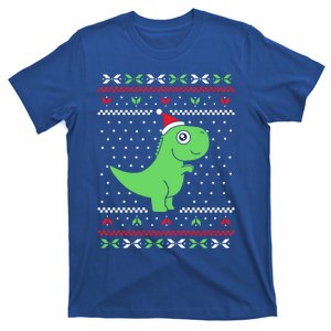 Ugly Sweater Christmas Trex Gift T-Shirt