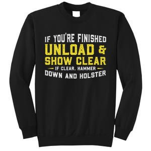 Unload & Show Clear Gunlover Sweatshirt