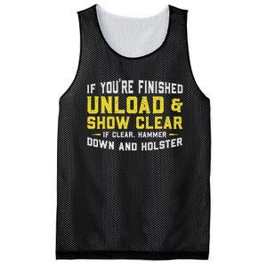 Unload & Show Clear Gunlover Mesh Reversible Basketball Jersey Tank