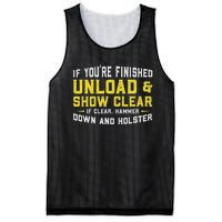 Unload & Show Clear Gunlover Mesh Reversible Basketball Jersey Tank