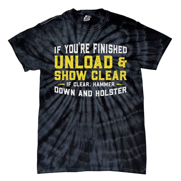 Unload & Show Clear Gunlover Tie-Dye T-Shirt