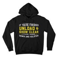 Unload & Show Clear Gunlover Tall Hoodie