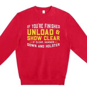 Unload & Show Clear Gunlover Premium Crewneck Sweatshirt