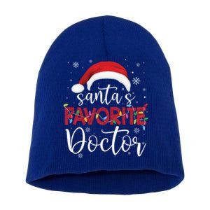 Ugly Sweater Christmas SantaS Favorite Doctor Xmas Cute Gift Short Acrylic Beanie