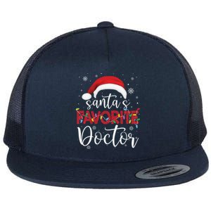 Ugly Sweater Christmas SantaS Favorite Doctor Xmas Cute Gift Flat Bill Trucker Hat