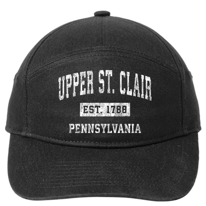 Upper St. Clair Pennsylvania Pa Vintage Sports 7-Panel Snapback Hat