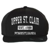 Upper St. Clair Pennsylvania Pa Vintage Sports Wool Snapback Cap