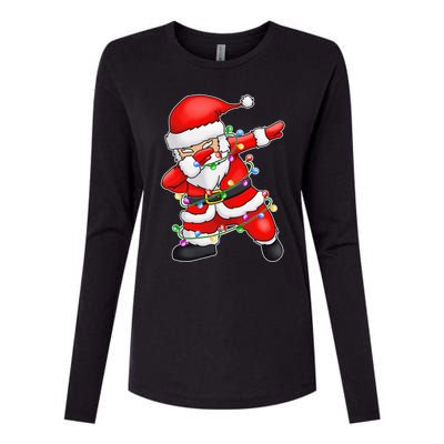 Ugly Sweater Cool Gift Christmas Squad Dabbing Santa Claus Gift Womens Cotton Relaxed Long Sleeve T-Shirt