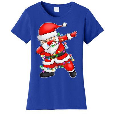 Ugly Sweater Cool Gift Christmas Squad Dabbing Santa Claus Gift Women's T-Shirt