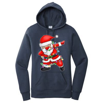 Ugly Sweater Cool Gift Christmas Squad Dabbing Santa Claus Gift Women's Pullover Hoodie