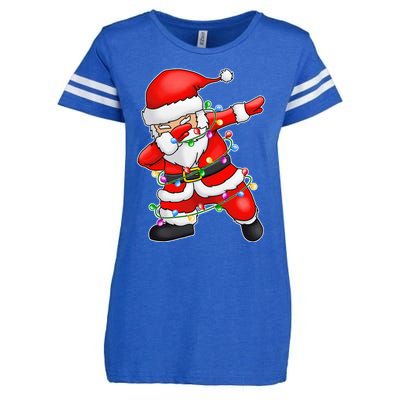 Ugly Sweater Cool Gift Christmas Squad Dabbing Santa Claus Gift Enza Ladies Jersey Football T-Shirt