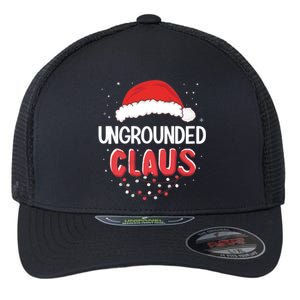 Ungrounded Santa Claus Christmas Matching Costume Great Gift Flexfit Unipanel Trucker Cap