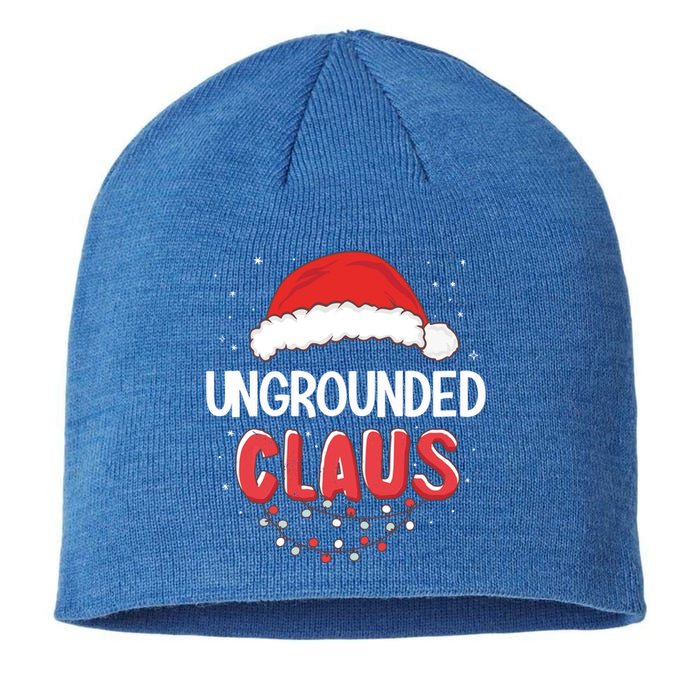 Ungrounded Santa Claus Christmas Matching Costume Great Gift Sustainable Beanie