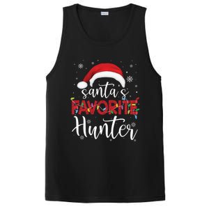 Ugly Sweater Christmas SantaS Favorite Hunter Xmas PosiCharge Competitor Tank