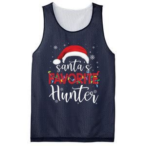 Ugly Sweater Christmas SantaS Favorite Hunter Xmas Mesh Reversible Basketball Jersey Tank