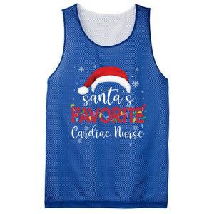 Ugly Sweater Christmas Santas Favorite Cardiac Nurse Xmas Cool Gift Mesh Reversible Basketball Jersey Tank