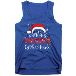 Ugly Sweater Christmas Santas Favorite Cardiac Nurse Xmas Cool Gift Tank Top