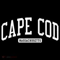 University Style Cape Cod Massachusetts MA College Drawstring Bag