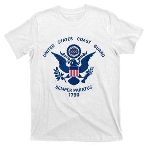 United States Coast Guard USCG Logo Police Veteran Patriotic T-Shirt