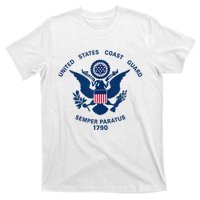 United States Coast Guard USCG Logo Police Veteran Patriotic T-Shirt