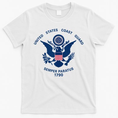 United States Coast Guard USCG Logo Police Veteran Patriotic T-Shirt