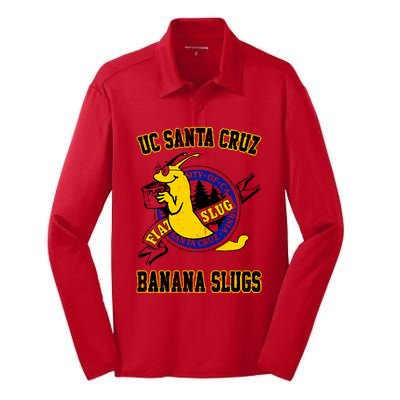 Uc Santa Cruz Silk Touch Performance Long Sleeve Polo