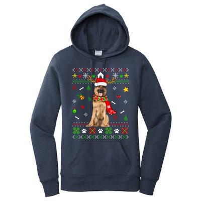 Ugly Sweater Christmas Ger Shepherd Dog Puppy Xmas Pajama Gift Women's Pullover Hoodie