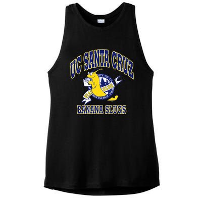 Uc Santa Cruz Ucsc Ladies PosiCharge Tri-Blend Wicking Tank