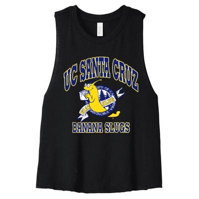 Uc Santa Cruz Ucsc Women's Racerback Cropped Tank