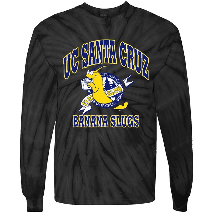 Uc Santa Cruz Ucsc Tie-Dye Long Sleeve Shirt