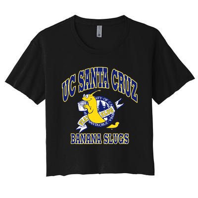 Uc Santa Cruz Ucsc Women's Crop Top Tee