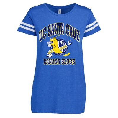 Uc Santa Cruz Ucsc Enza Ladies Jersey Football T-Shirt