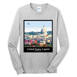 United States Capitol Tall Long Sleeve T-Shirt