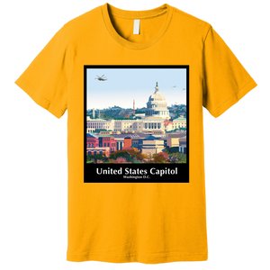 United States Capitol Premium T-Shirt