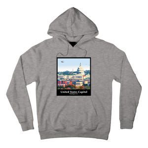 United States Capitol Tall Hoodie