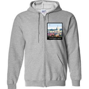 United States Capitol Full Zip Hoodie