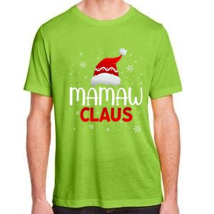 Ugly Sweater Christmas Matching Costume Mamaw Claus Gift Adult ChromaSoft Performance T-Shirt