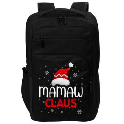 Ugly Sweater Christmas Matching Costume Mamaw Claus Gift Impact Tech Backpack