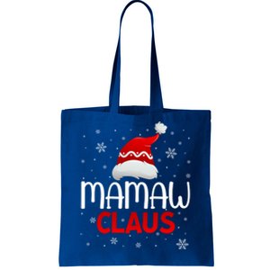 Ugly Sweater Christmas Matching Costume Mamaw Claus Gift Tote Bag