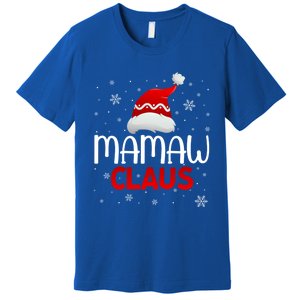 Ugly Sweater Christmas Matching Costume Mamaw Claus Gift Premium T-Shirt