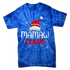 Ugly Sweater Christmas Matching Costume Mamaw Claus Gift Tie-Dye T-Shirt